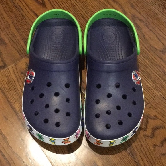 M GRATEFUL DEAD CROCS 50th ANNIVERSARY M13 - Picture 5 of 10